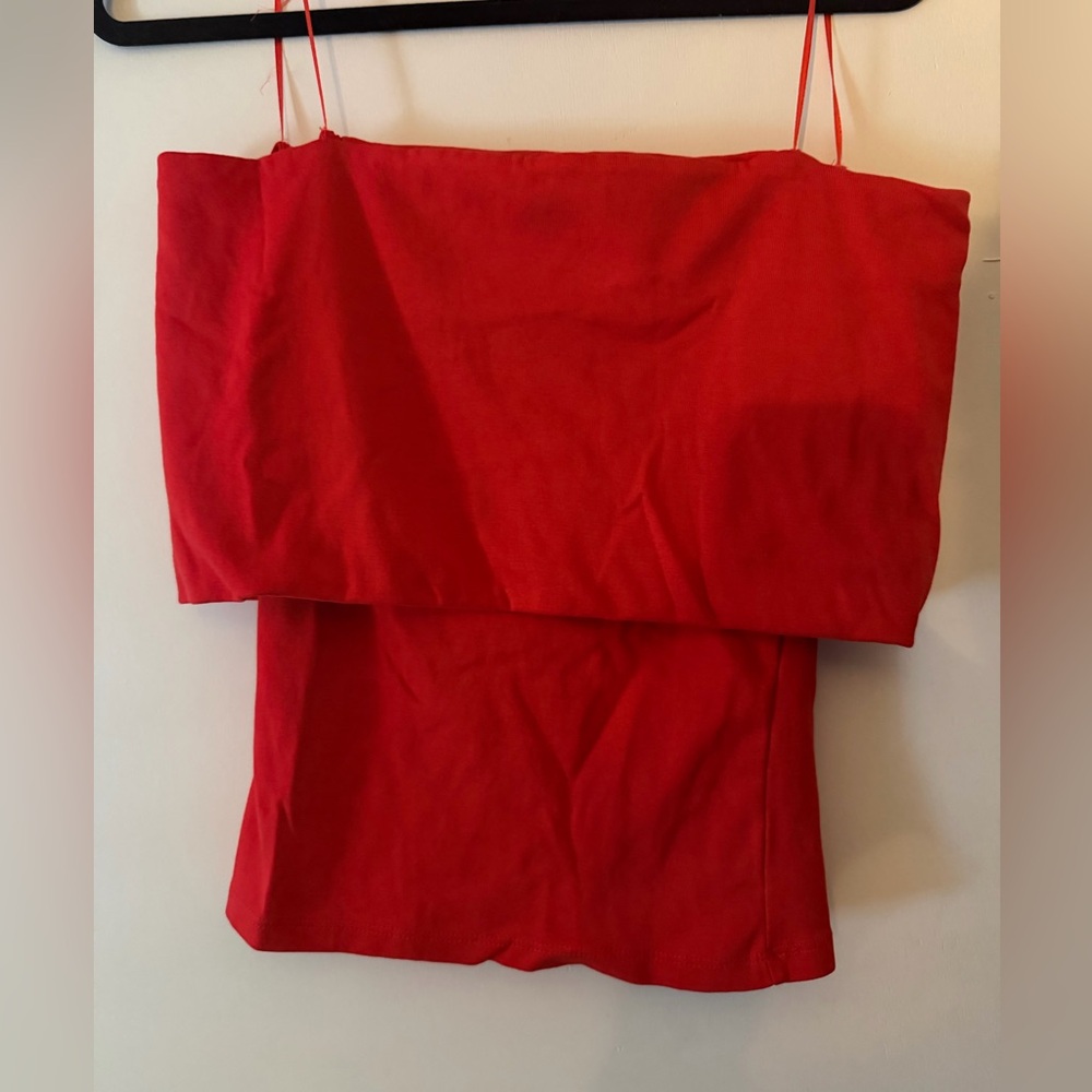 Zara Red Women's Camisole Top